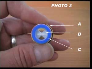 Labeled retaining washer components